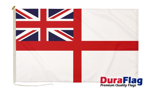 DuraFlag® White Ensign Premium Quality Flag